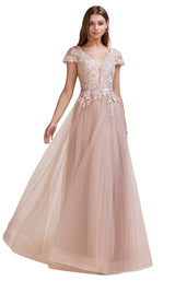 1 of 6 Andrea And Leo A0673 Rose Gold