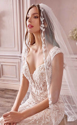 3 of 3 Andrea and Leo A1020 Dress Off-White