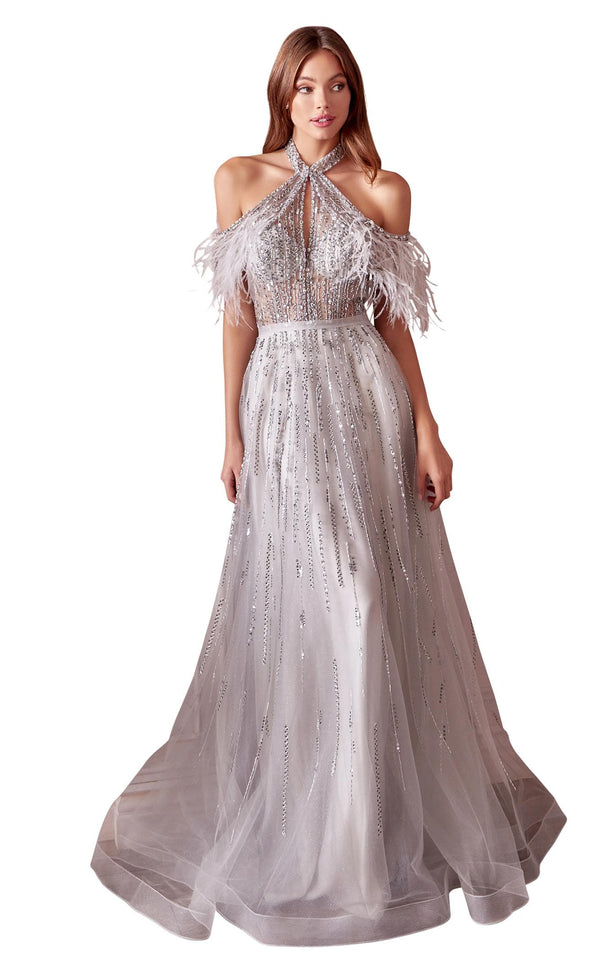 Andrea and Leo A1023 Dress Silver