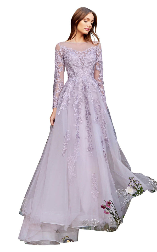 Andrea and Leo A1024 Dress French-Violet