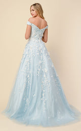 3 of 3 Andrea and Leo A1027 Dress Paris-Blue