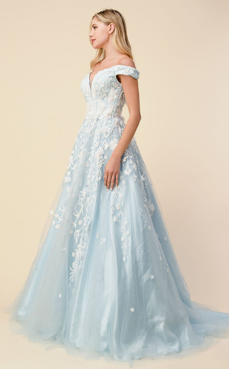 Andrea and Leo A1027 Dress Paris-Blue