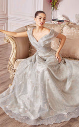 3 of 3 Andrea and Leo A1031 Dress Sage