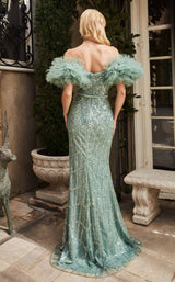 2 of 4 Andrea and Leo A1093 Dress Sage