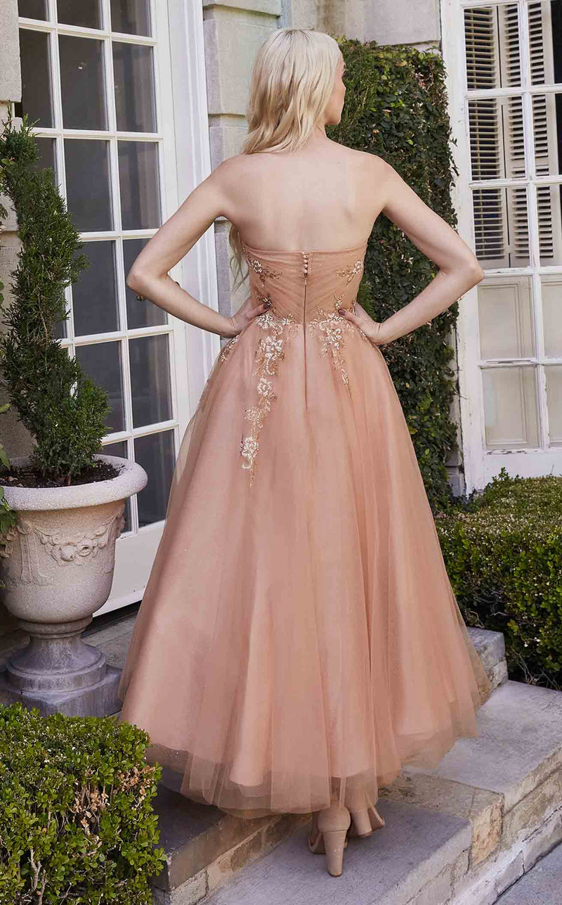 Andrea and Leo A1114 Dress Rose Gold