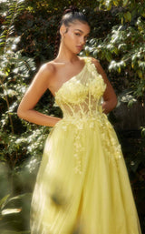 Andrea and Leo A1140 Dress Yellow