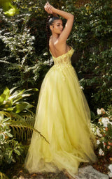 6 of 6 Andrea and Leo A1140 Dress Yellow