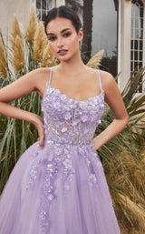 5 of 8 Andrea and Leo A1142 Dress Lavender