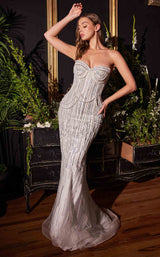 1 of 2 Andrea and Leo A1184 Dress Pearl