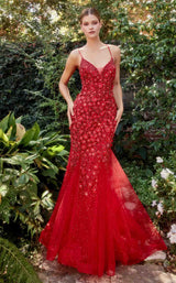 Andrea and Leo A1201 Dress Red