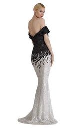 2 of 6 Janique A18375 Black/White