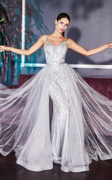 2 of 3 Cinderella Divine A5083 Dress Silver