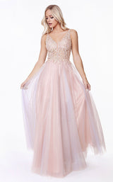 1 of 4 Cinderella Divine AB198 Dress Opal-Blush