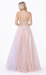 3 of 4 Cinderella Divine AB198 Dress Opal-Blush