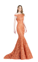 1 of 4 Revive by Tony Ward Alexa Dress Orange