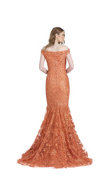 2 of 4 Revive by Tony Ward Alexa Dress Orange