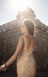 9 of 9 Chic and Holland AN1413 Dress Nude