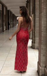 3 of 4 Chic and Holland AN1433 Dress Raspberry