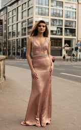 2 of 4 Chic and Holland AN1550 Dress Light-Pink