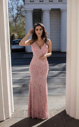 2 of 4 Chic and Holland AN1621 Dress Light-Pink