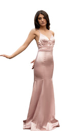 1 of 5 Chic and Holland AN3004 Dress Light-Pink