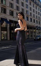 3 of 4 Chic and Holland AN3007 Dress Currant