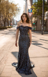 2 of 4 Chic and Holland AN3079 Dress Black