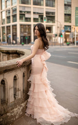 4 of 6 Chic and Holland AN3098 Dress Light-Pink