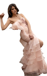1 of 6 Chic and Holland AN3098 Dress Light-Pink