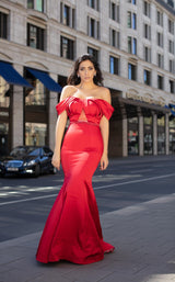 3 of 6 Chic and Holland AN3111 Dress Raspberry