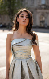 4 of 4 Chic and Holland AN3112 Dress Silver