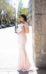 5 of 6 Chic and Holland AN3149 Dress Light-Pink-Multi