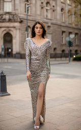 2 of 5 Chic and Holland AN3174 Dress Leopard