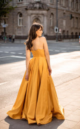 3 of 4 Chic and Holland AN3198 Dress Mustard