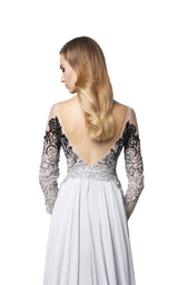 4 of 4 Revive by Tony Ward Anna Dress Light-Grey