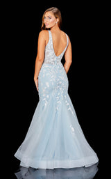 2 of 3 Amarra 20180 Dress Ivory-Light-Blue