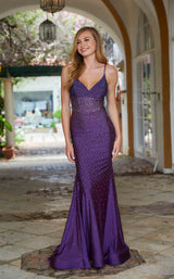 1 of 3 Amarra 87265 Dress Purple