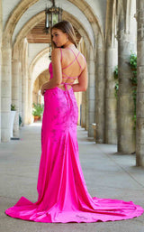 2 of 2 Amarra 87269 Dress Bright-Fuchsia