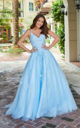 1 of 2 Amarra 87273 Dress Light-Blue