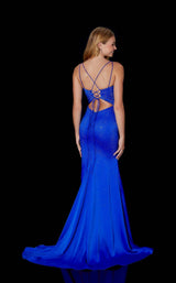 2 of 3 Amarra 87314 Dress Royal-Blue