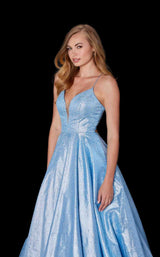 3 of 3 Amarra 87323 Dress Light-Blue