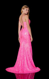 2 of 3 Amarra 87331 Dress Neon-Pink