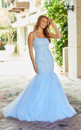 1 of 3 Amarra 87339 Dress Light-Blue