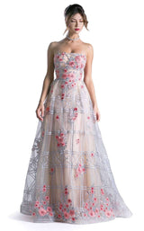 1 of 4 Andrea and Leo 7056 Coral/Nude