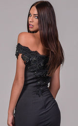 4 of 4 Faust B1002 Dress Noir