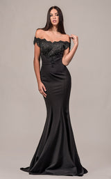 1 of 4 Faust B1002 Dress Noir