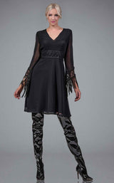 1 of 2 Faust B3089 Dress Noir