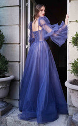 2 of 3 Cinderella Divine B709 Dress Smoky-Blue