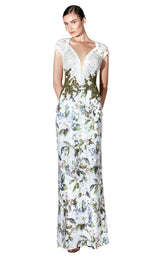 1 of 4 Beside Couture BC1440 Floral