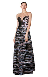 1 of 4 Beside Couture BC1470 Black-Pink